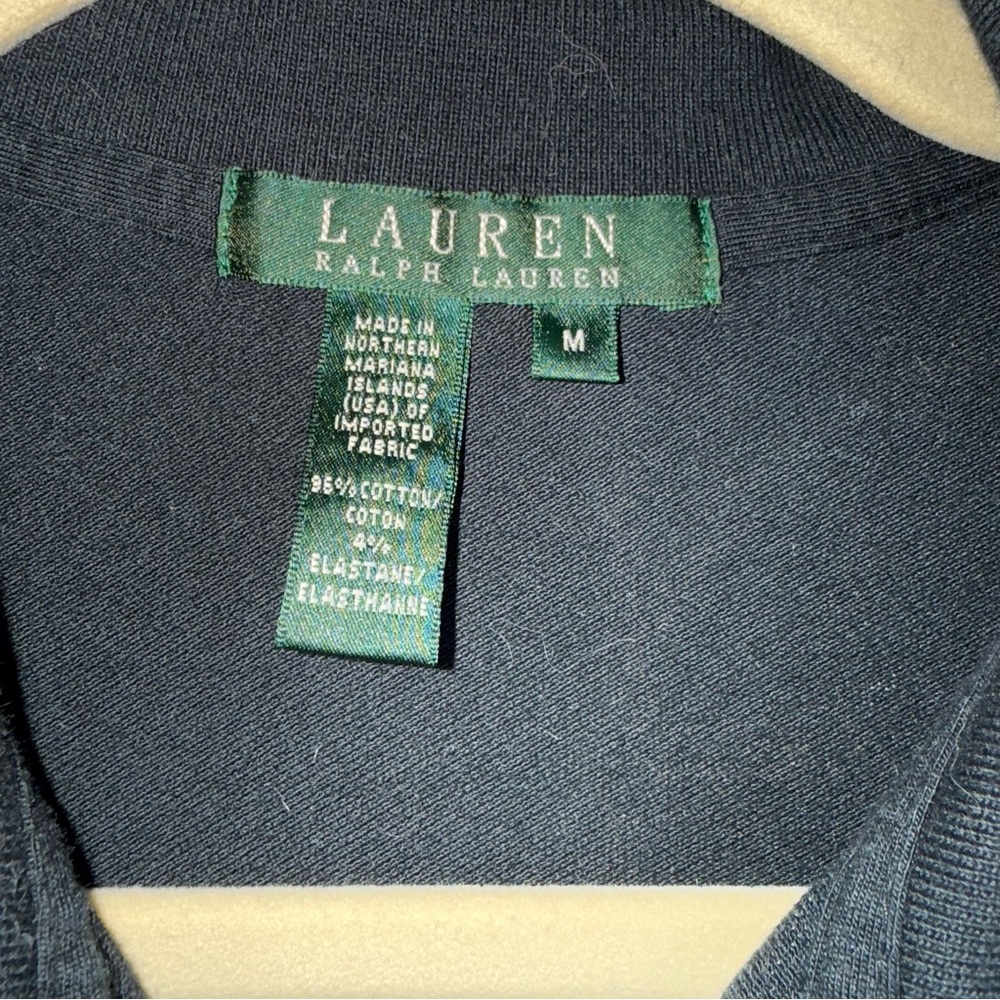 Lauren Ralph Lauren Women's Short Sleeve Polo Shirt-Equestrian Polo-Medium - Picture 5 of 7
